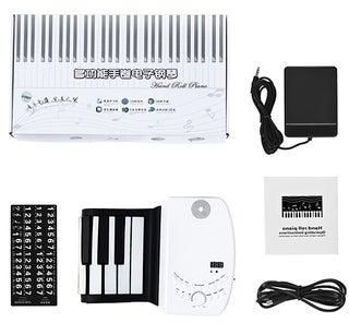61 Keys Roll Up Piano Digital Keyboard Piano