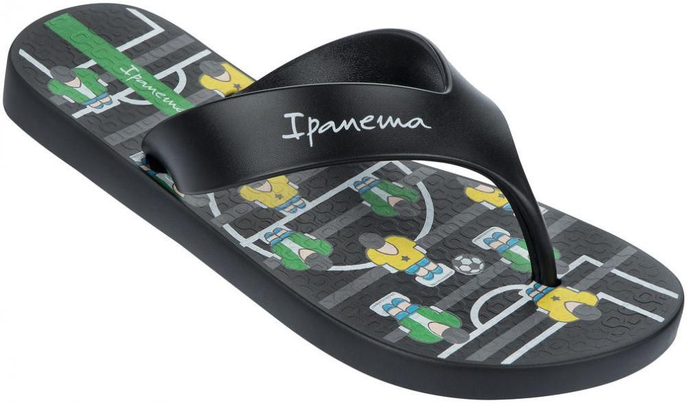 Ipanema Black Flip Flops Slipper For Unisex
