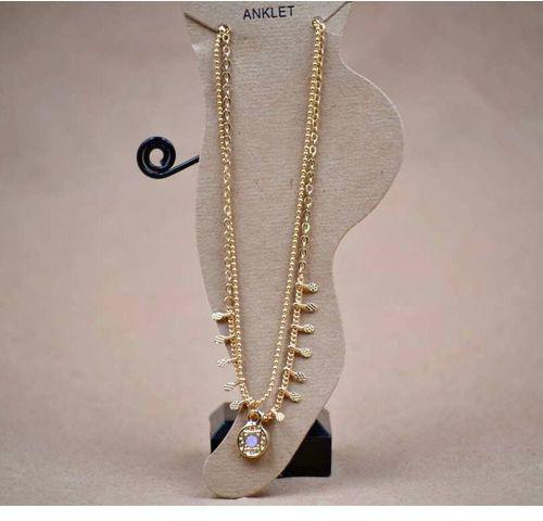 fluffy women accessories Fluffy Women's Anklet - Gold