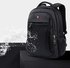 Smart School Backpack for Boys/Girls Waterproof Backpack Bag 35 Liters - Black
