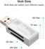 Generic All In One Card Reader USB 2.0 Mini Portable For SD/TF/MS