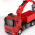 Remote Control Crane Truck Transporter Crane Simulation Grabber Garbage Sorter