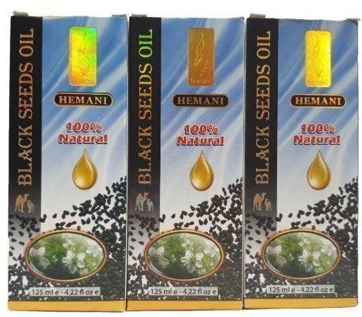 Hemani Black Seed Oil (125ml) - Pack Of 3pcs