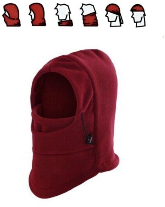 Fashion Warm Winter Scarf, Unisex Hat Hooded Neck Warmer Hiking Scarves.