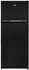 Beko Freestanding Refrigerator No Frost 340 Liter 2 Doors - Black -RDNE340K22B