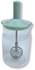 O'lala Small Glass Spice Jar With Whisk, Borosilicate Glass- SK-7279