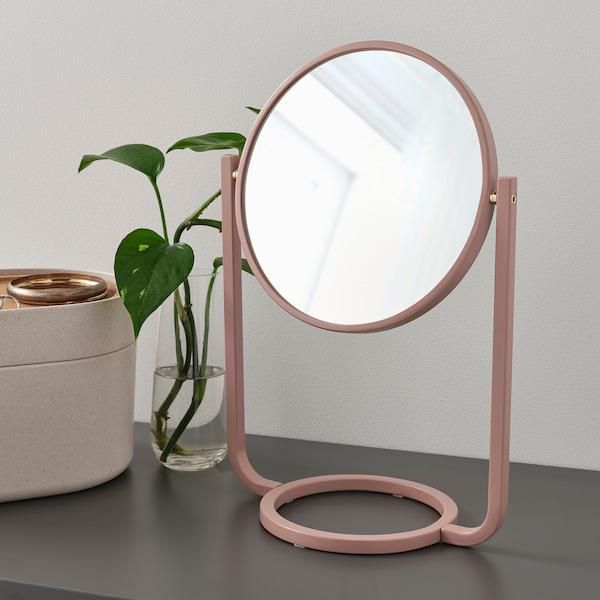 GRANVÅG Table mirror, pink, 23x33 cm - IKEA
