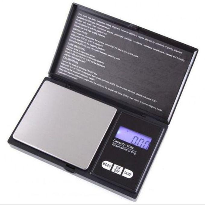 Mini Pocket Digital Scale LCD Display - 500g/0.01g