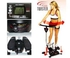 Mini Stepper With Handle Cardio Twister Machine With Workout Dvd