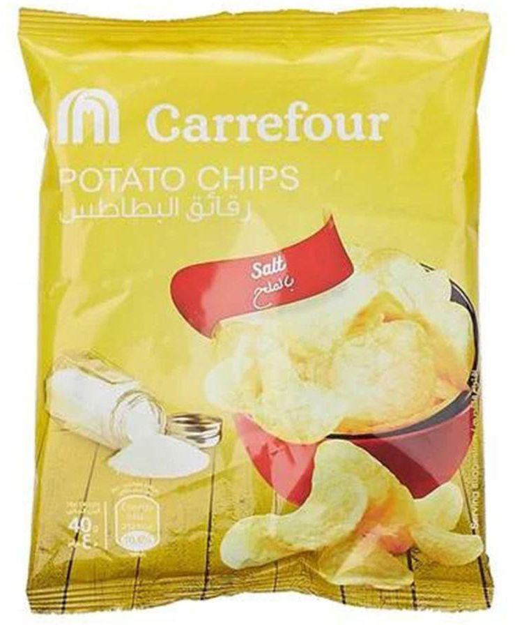 Salt Potato Chips 40 g