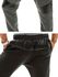 Men's Harem Pants Pocket Color Block Drawstring Trousers