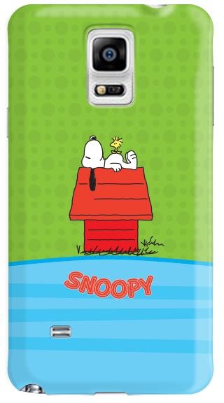 Stylizedd Samsung Galaxy Note 4 Premium Slim Snap case cover Gloss Finish - Snoopy 1