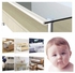 Baby Extra Thick Foam Proofing Edge & Corner Guards Protector Set Child Safety Furniture Bumper Table Protectors Pre-Taped Corners Safe Edge & Corner Cushion