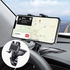 حامل موبايل للسيارة من سي اتش دي في كيه كيه دي، مضاد للاهتزاز يدور 360 درجة متوافق مع الموبايلات مقاس 3-7 بوصة (اسود)
