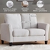 Axis 2-Seater Fabric Sofa