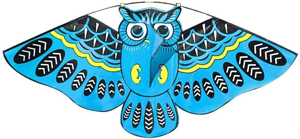 Owl Kite Small Children Cartoon Animal Kite Breeze Easy to Fly Colorful  Cartoon Owl Flying Kite with Kite Line Outdoor Toy for Children Gift 50m  kite line price from souq in Saudi