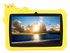 A Touch K91 7-Inch Kids Tablet,16GB ROM, 2GB RAM, Dual Camera,Bluetooth,Wi-Fi, Kid Educationl,Games,Parental Control, With Bear Shape Kids-Tablet Case (Yellow)