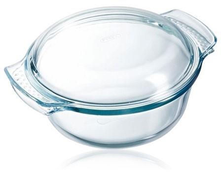 Pyrex - Round Roaster 2.5L with Lid with glass lid - Excellence