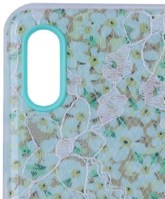 Samsung Galaxy A02 cover - distinctive and wonderful materials - unique model with colorful lace design