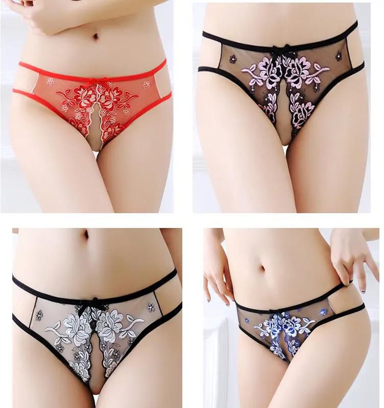 4 pack Open Crotch Panties Lace Lingerie Women Sexy Lace Panties Seamless  Panties Briefs Underwear price from kilimall in Kenya - Yaoota!