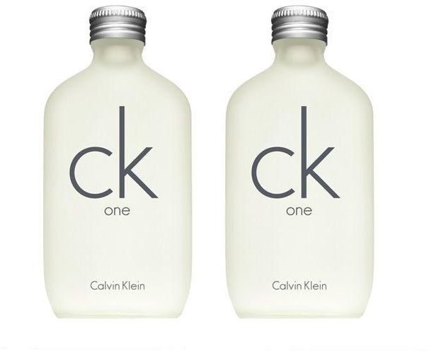 Set of 2 Calvin Klein One for Men Eau de Toilette 200 ml 6.7 oz