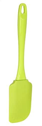 Silicon Spatula, Green_ with one years guarantee of satisfaction and quality