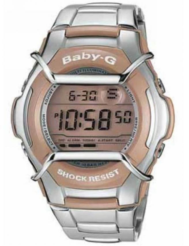 Casio MSG-130D-5DR Stainless Steel Watch - Silver