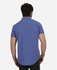 Ravin Plaids Short Sleeves Shirt - Royal Blue