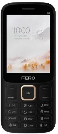 Fero K9 Dual Sim - 32MB, 32MB RAM, 2G, Black/Gold