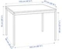 SANDSBERG / ADDE Table and 4 chairs, black/black, 110x67 cm - IKEA