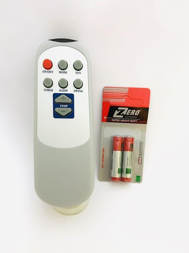 Remote Control For Carrier CCD Air Conditioner + Free Battery