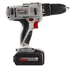 Crown Impact driver with 2 lithium batteries