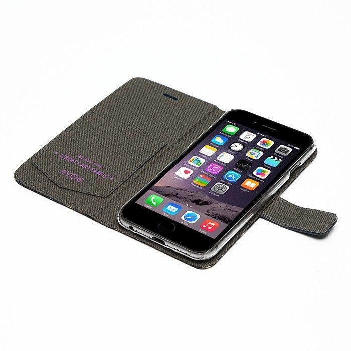 Avoc Liberty Diary for iPhone6 midnight green