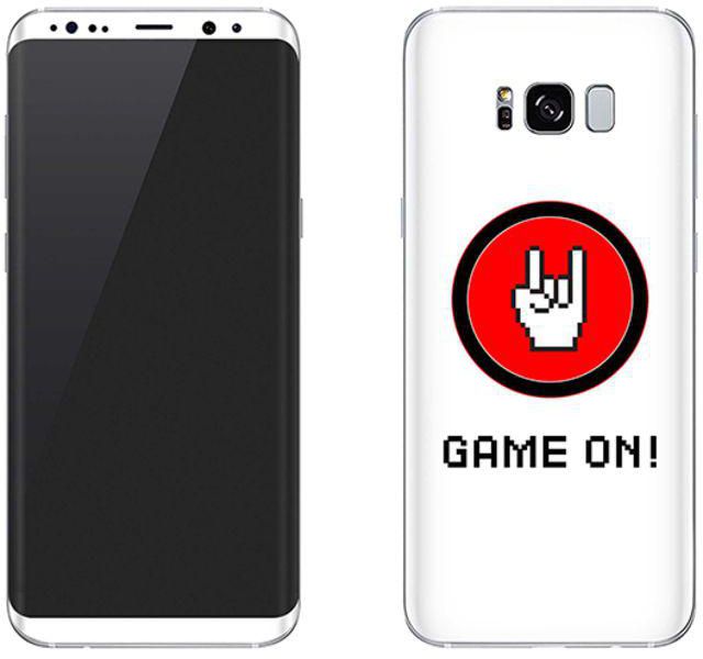 Vinyl Skin Decal For Samsung Galaxy S8 Game On