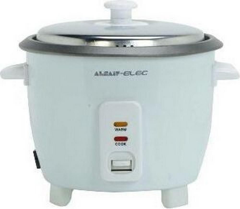 Alsaif-Elec 1 Liter Stainless Steel Rice Cooker - AL1180/2