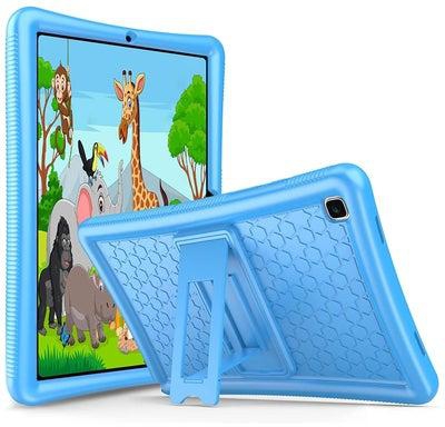 Galaxy Tab A7 10.4" 2022 2020 Kids Case (SM-T503/T500/T505/T507), Shockproof Soft Silicone Case Lightweight Anti-Slip Kids Friendly Case for 10.4 Inch Tab A7 2022 2020 -Blue