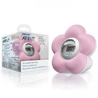 Philips AVENT SCH550/21 Bath and Room Thermometer Pink 