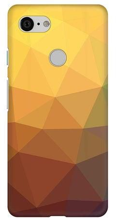 Matte Finish Slim Snap Basic Case Cover For Google Pixel 3 Golden Nugget