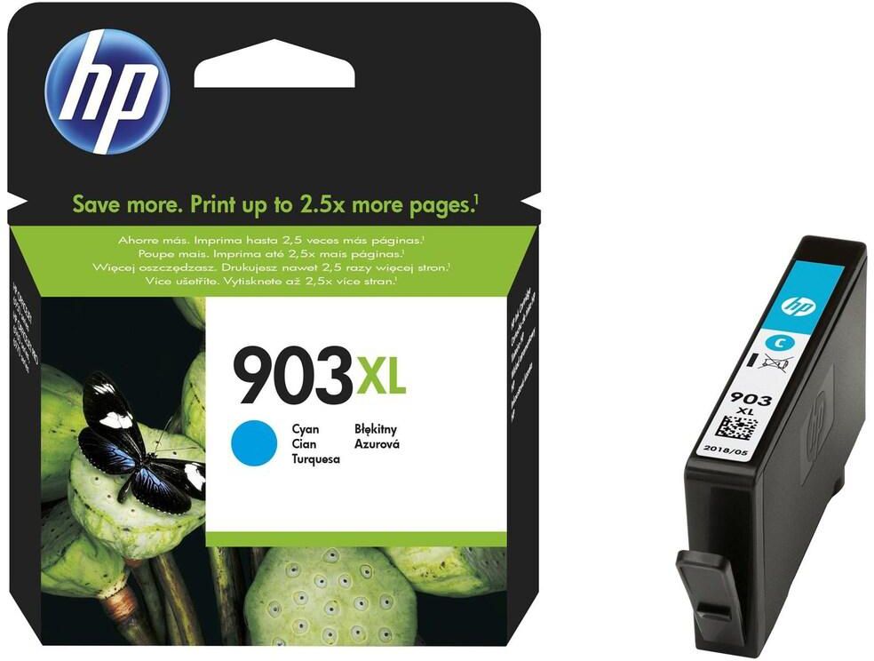 HP 903XL High Yield Cyan Original Ink Cartridge [T6M03AE]   Works with HP OfficeJet Pro 6960, 6