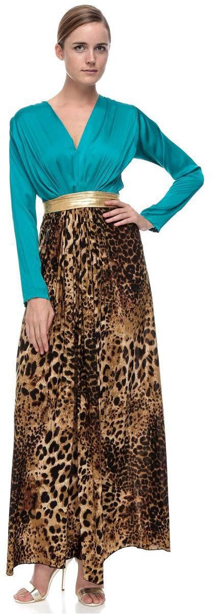 ريتا انايس جرين فستان للنساء - قياس واحد، XL، ازرق