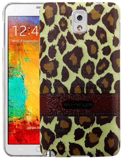 Margoun Hybrid Kick Back Cover Case for Galaxy Note 3 N9000 with screen protector - Tiger Skin