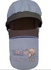 Baby Carrycot Microfiber With Cotton Inside Fish Baby Blue