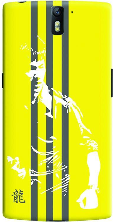 Stylizedd OnePlus One Slim Snap Case Cover Matte Finish - Fighter - Bruce Lee