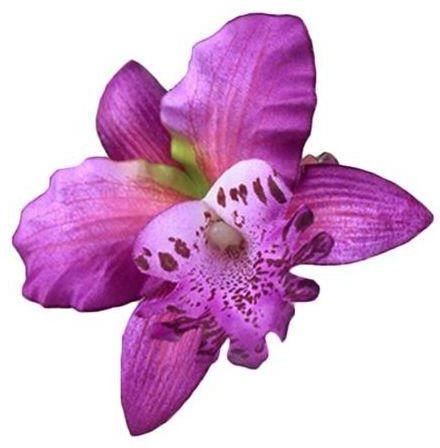 Generic Jetting Buy Orchid Flower Hair Clip (Purple)