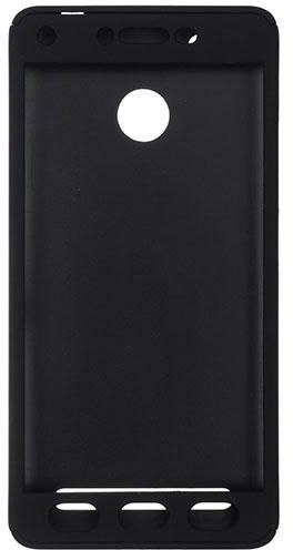 360 Full Full Cover 360 With Screen Protector For Tecno W5, Black