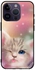 Protective Case Cover For Apple iPhone 14 Pro Cute Cat