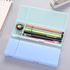 1Piece Transparent Plastic Stationery Box Frosted Simple Pencil Case