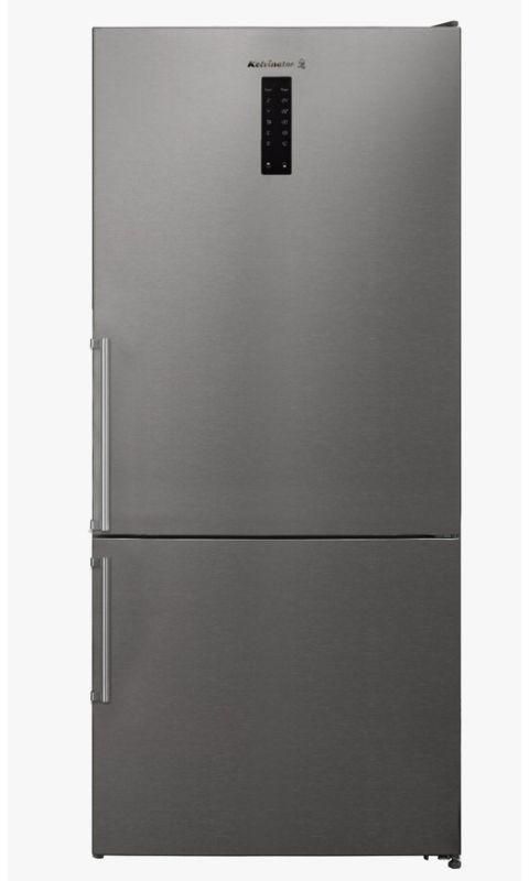 Kelvinator Refrigerator two doors bottom freezer 650 Litres stainless Steel XXL KBM653TSE