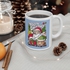Smoking Santa Christmas Mug مج مطبوع للكريسماس