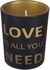 Get Falmer Scented Decorative Cup Shaped Candle, 5×6 cm - Black with best offers | Raneen.com